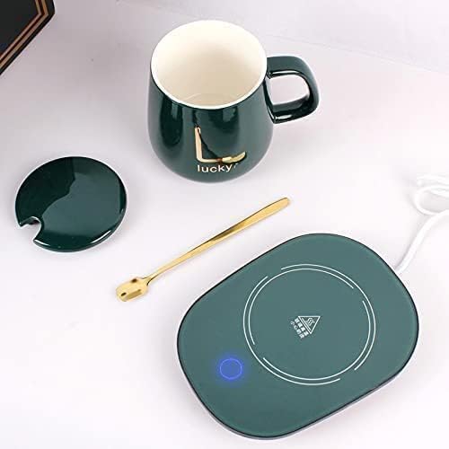 Fine Ceramic Mug With Warmer Plate