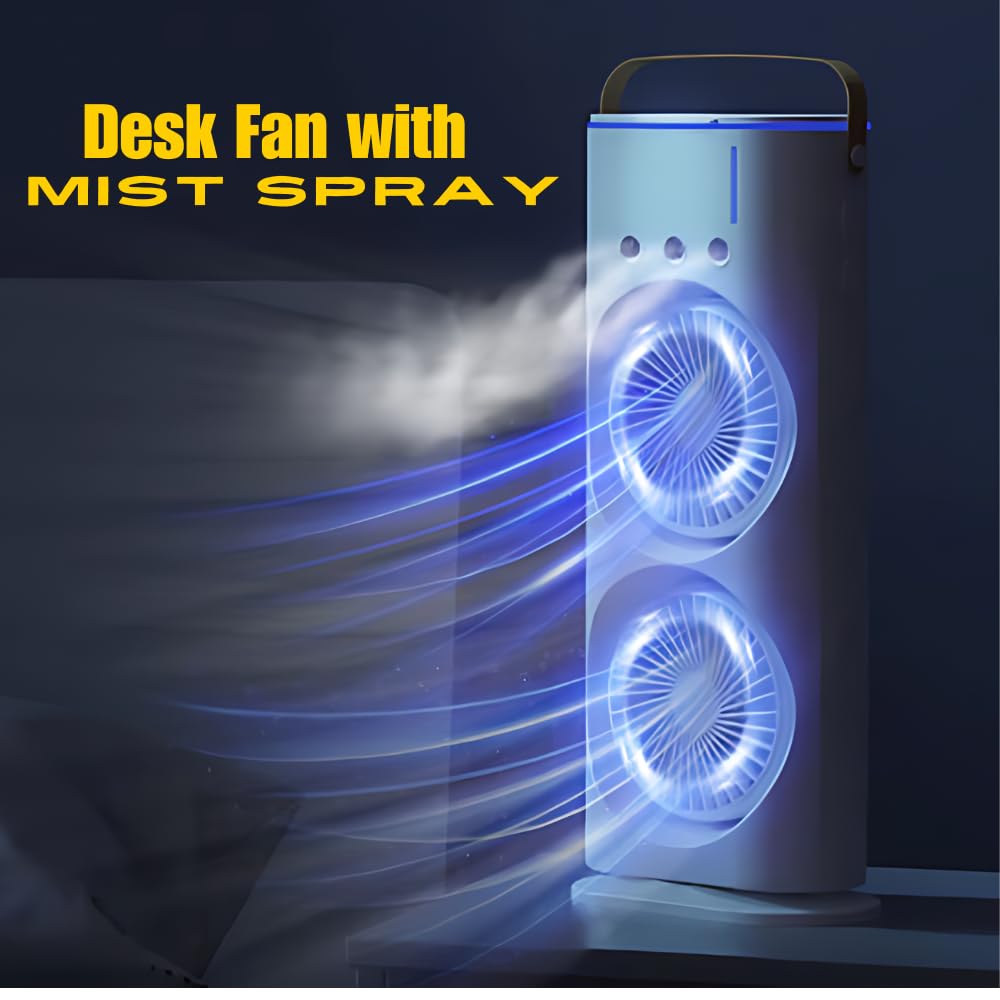 Double-End Air Cooler Fan with Remote Control