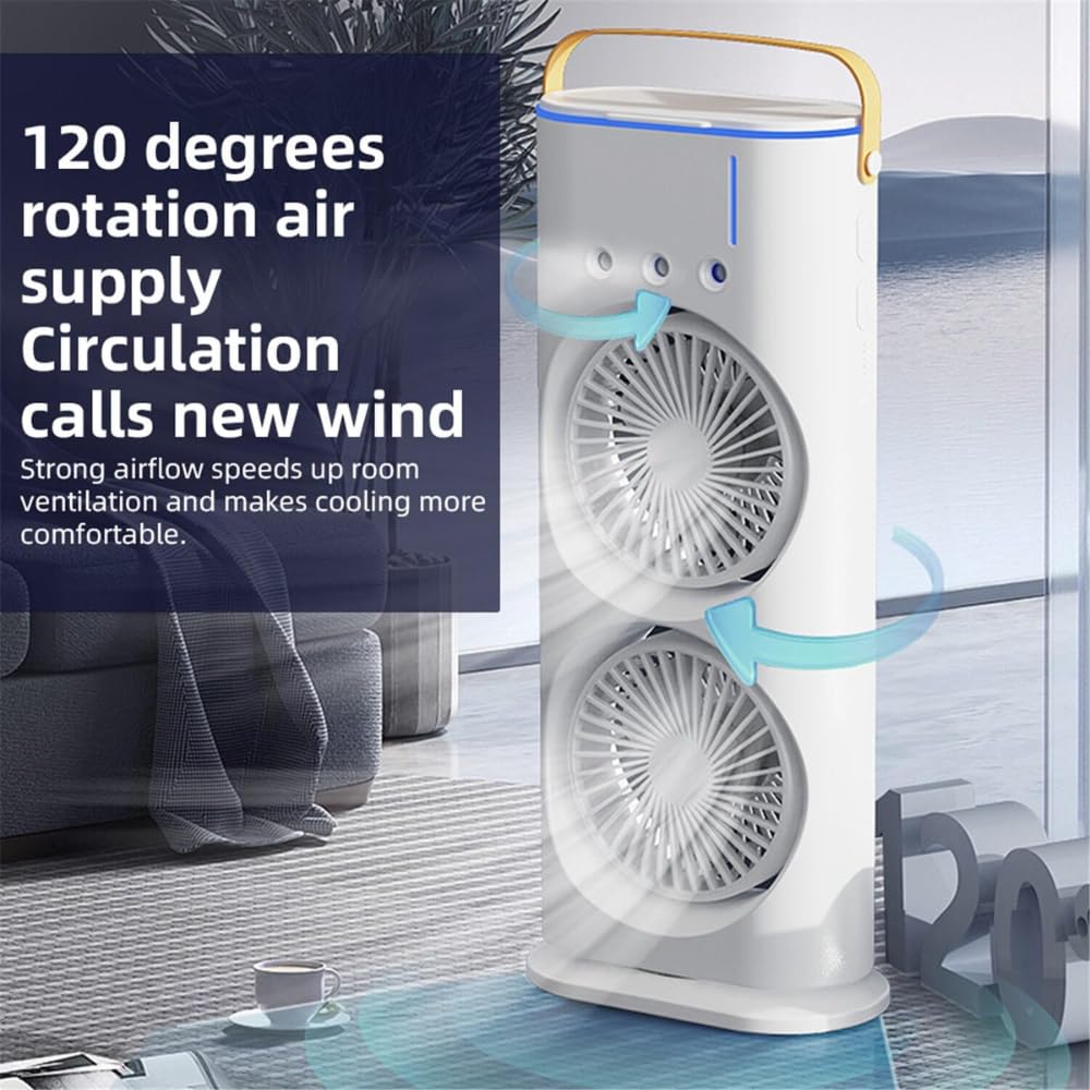 Double-End Air Cooler Fan with Remote Control