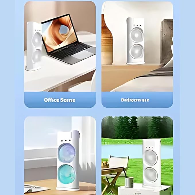 Double-End Air Cooler Fan with Remote Control