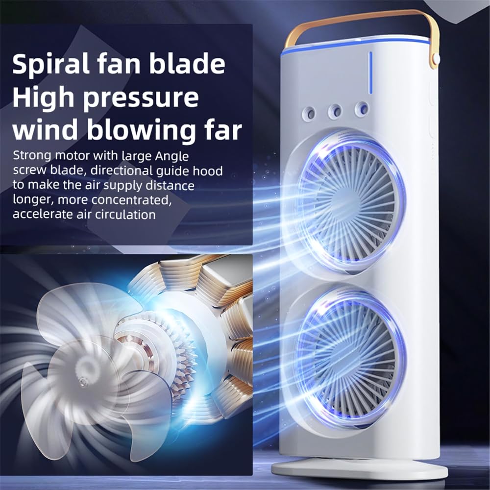Double-End Air Cooler Fan with Remote Control