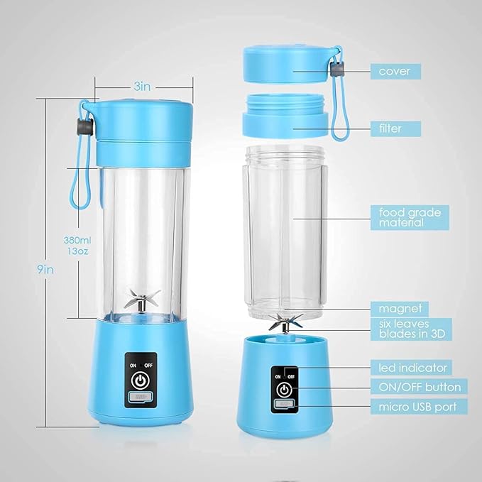 Portable USB Rechargeable Blender