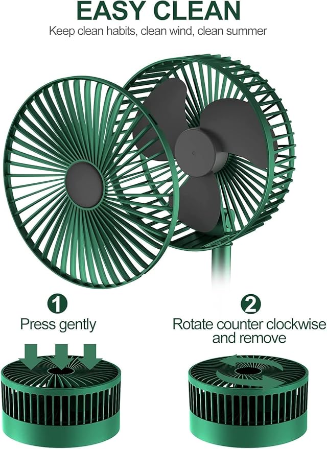 portable rechargeable fan