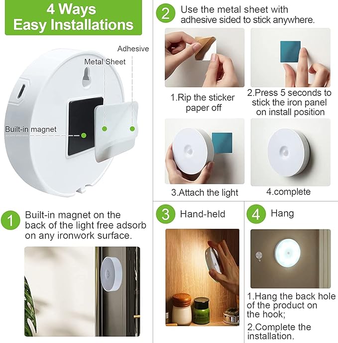 Motion Sensor LED Night Light