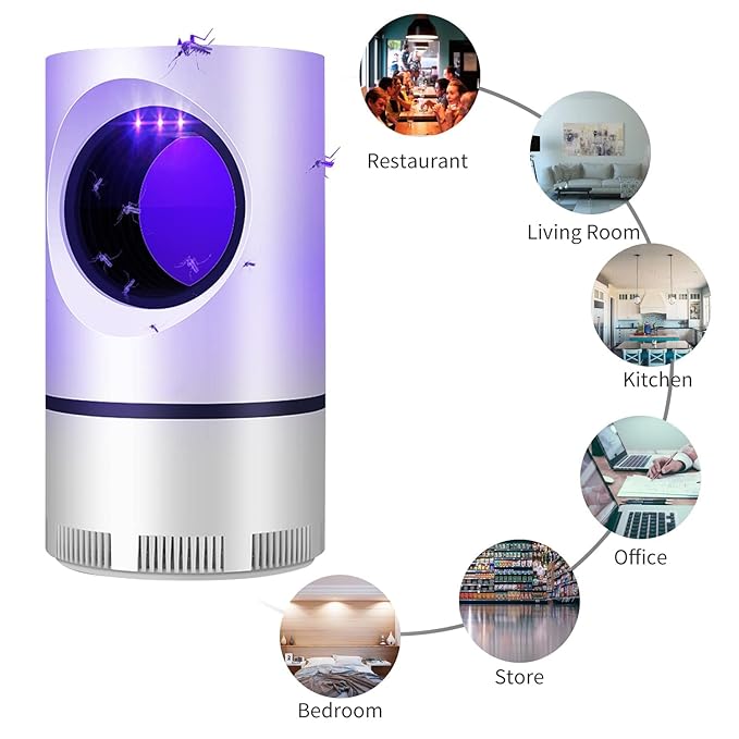 USB-Powered Mosquito Killer Lamp | Silent & Efficient Insect Trap