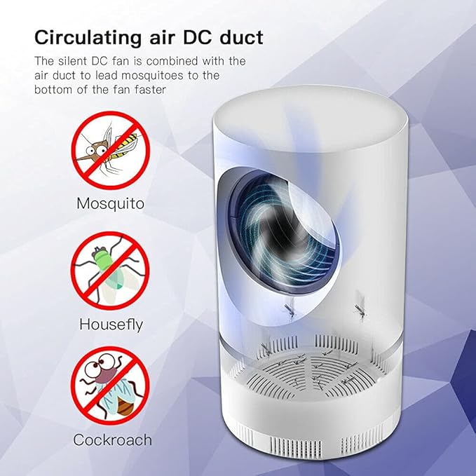 USB-Powered Mosquito Killer Lamp | Silent & Efficient Insect Trap