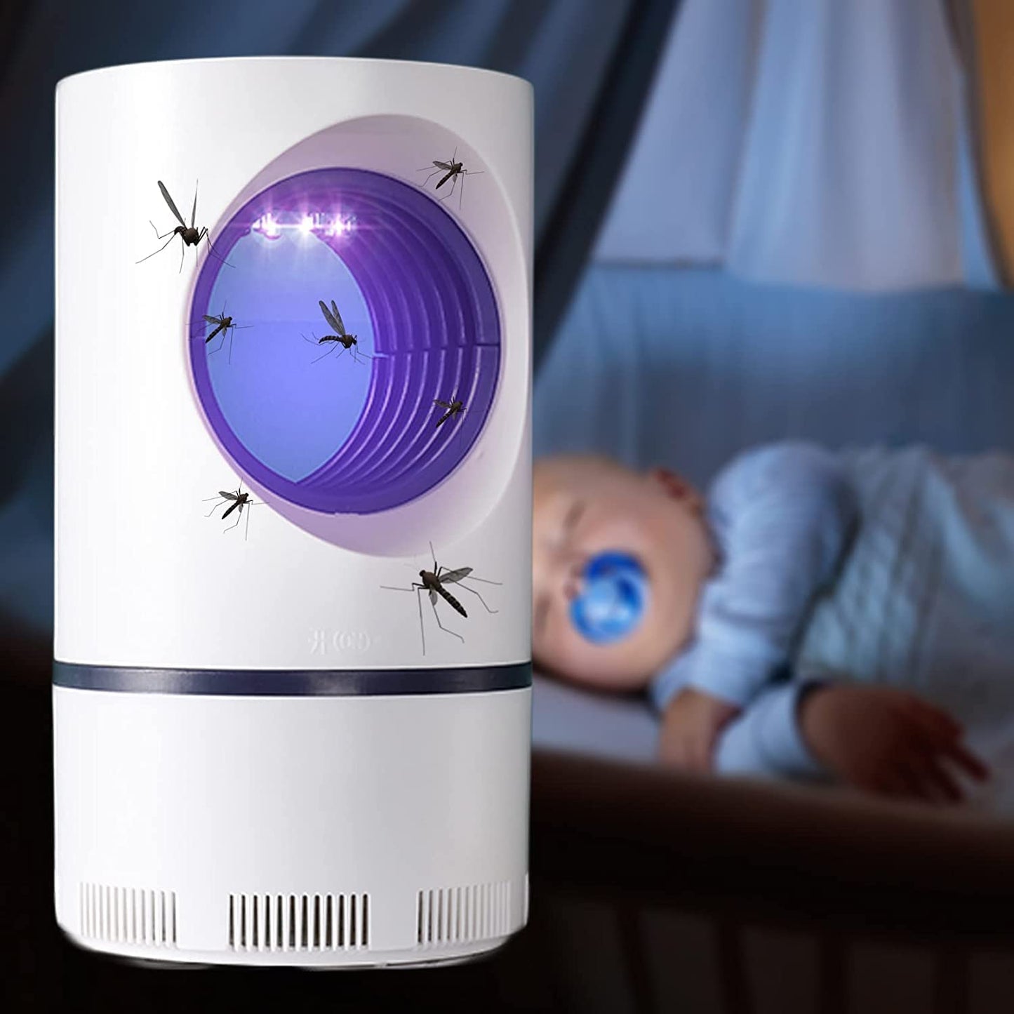 USB-Powered Mosquito Killer Lamp | Silent & Efficient Insect Trap