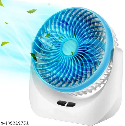 Portable Rechargeable Desk Fan – Ultra-Quiet Cooling Fan
