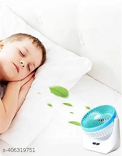 Portable Rechargeable Desk Fan – Ultra-Quiet Cooling Fan