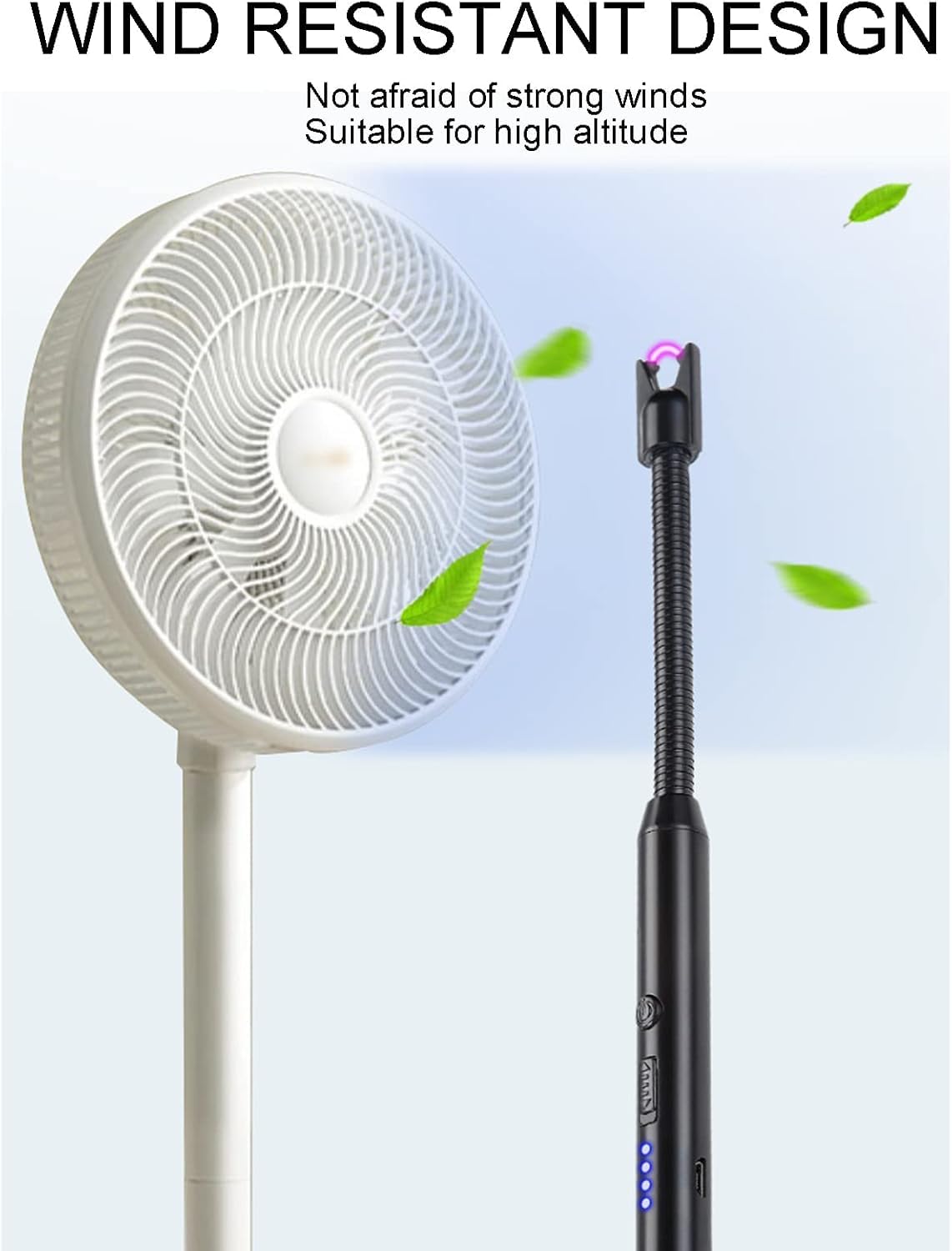 Rechargeable Electric Arc Lighter – Windproof & Flameless