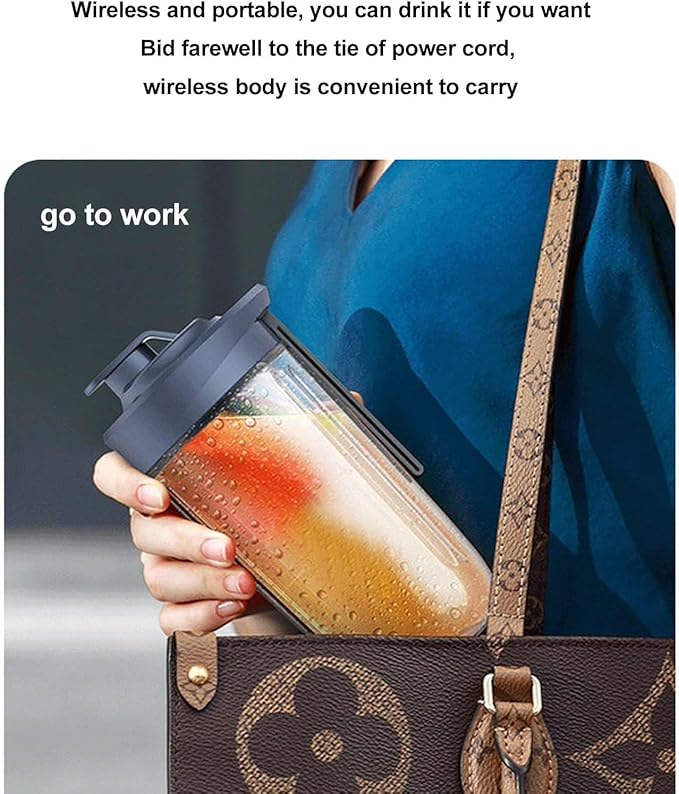 Portable Rechargeable Blender – USB Personal Smoothie Maker