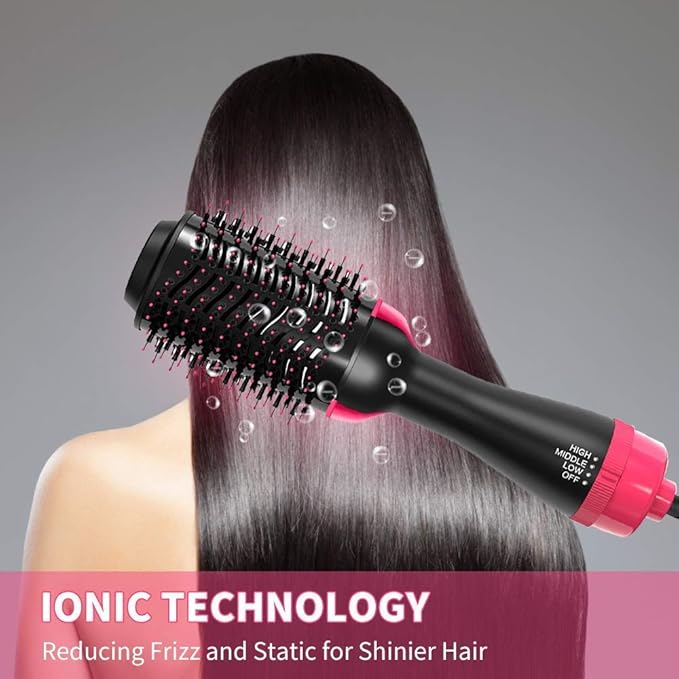 One-Step Hair Dryer & Styler – 2-in-1 Hot Air Brush