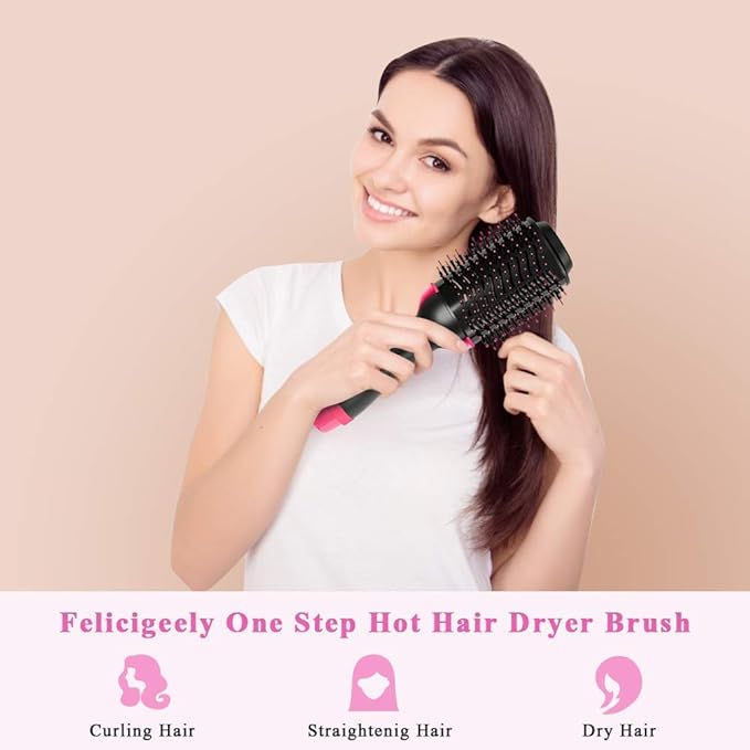 One-Step Hair Dryer & Styler – 2-in-1 Hot Air Brush