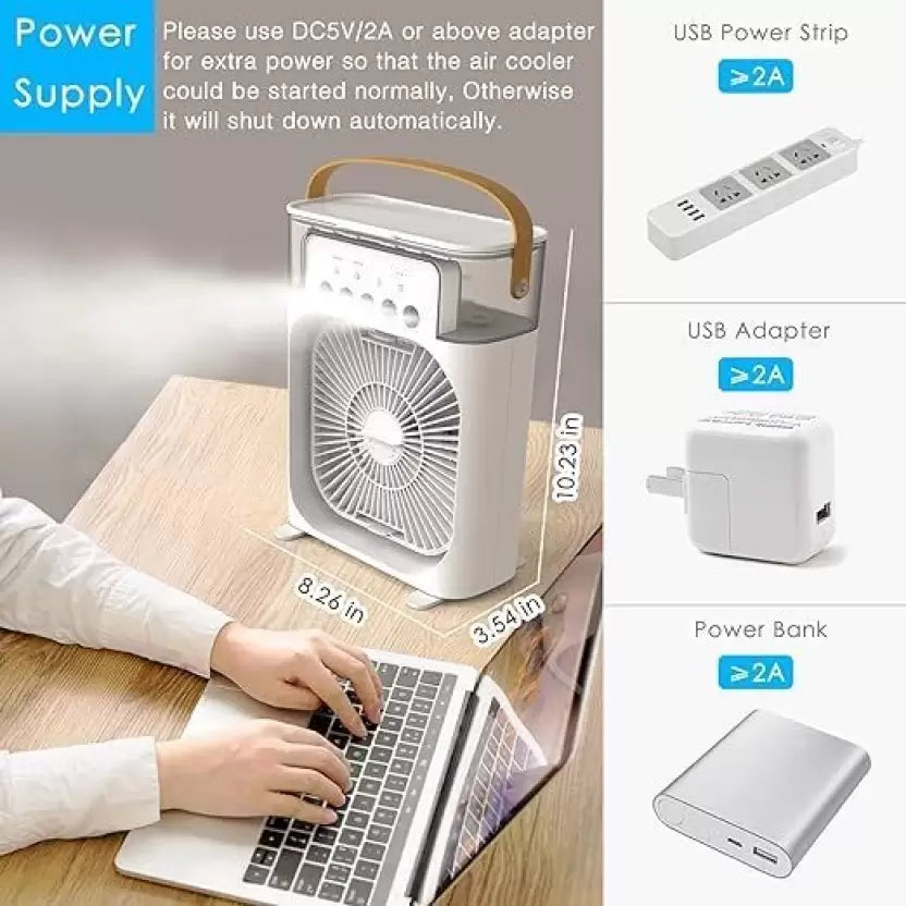 Portable USB Air Cooler Fan
