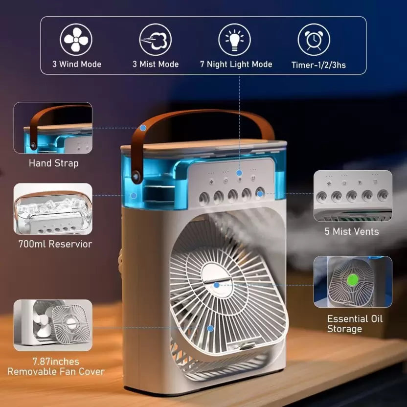 Portable USB Air Cooler Fan