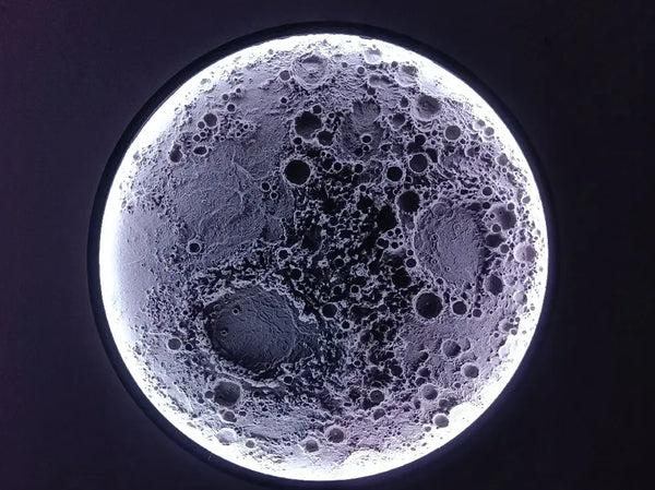 LunarGlow 3D Moon Wall Lamp