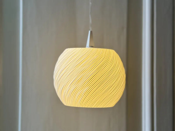 TwistGlow Spiral Pendant Light