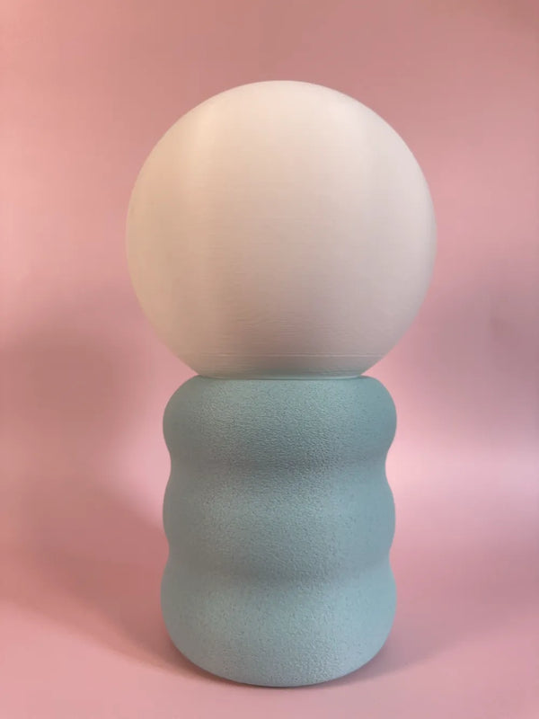 BubbleGlow Soft-Touch Table Lamp