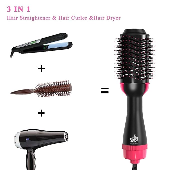 One-Step Hair Dryer & Styler – 2-in-1 Hot Air Brush