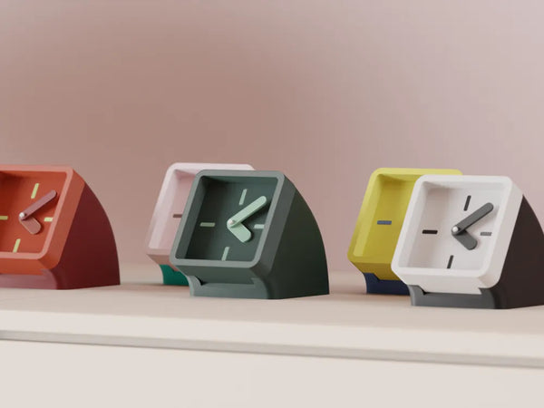 TiltCube Modern Desk Clock