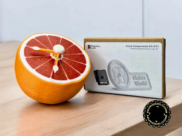 Orange Desk Clock