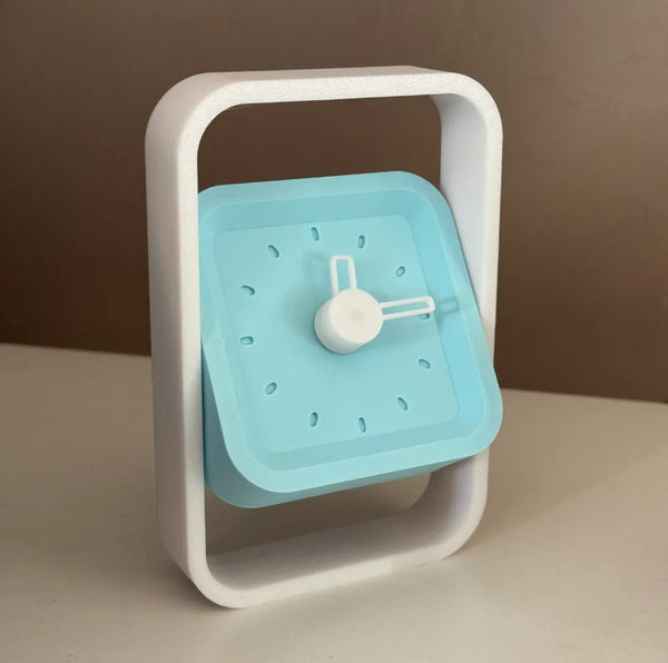TiltFrame Modern Desk Clock